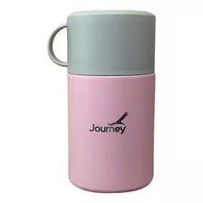 Vianda Térmica Para Comidas Calientes Journey Foody Color Rosa