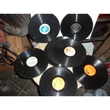 Kit Com 100 Discos Vinil-para Decoração Ou Artesanato-usados