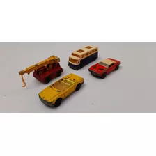 Carritos Antiguos Matchbox Lote De 4 Leer Descripción 