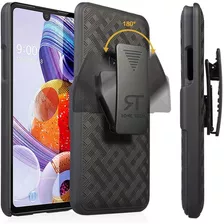 Funda Para LG Stylo 6, Negro/resistente/delgada/soporte