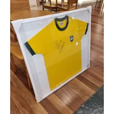 Camisão Seleção 70 Autografada Por Carlos Alberto Torres 