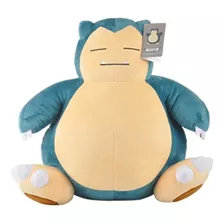 Snorlax De Peluche Pokémon Original, 22 Cm, Hipoalergénico