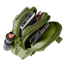 Kit De Emergência Bolsa Verde Militar Sobrevivência Camping