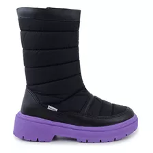 Bota Infantil Feminina Pampili Preta - 681009