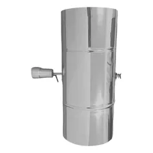 Registro Damper 5 Polegadas De Inox 304 Para Forno De Pizza