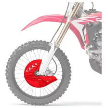 Cubre Disco Freno Delantero Honda Crf 250 Rojo Poliport