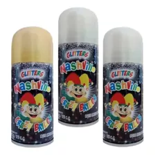 Glitter Brillo En Aerosol 120cc Nashville X6 Unidades