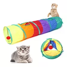 Brinquedo Pets Túnel Labirinto Para Gatos Cães Interativo 