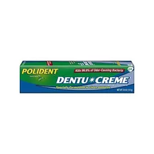 Polident Dentu-creme Dentadura Crema Dental 3,9 Oz (3 Paquet