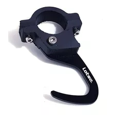 Gancho Lotse Preto Fixa 38mm Volante Capacete