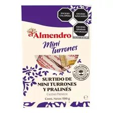 Surtido De Turrones Y Pralines El Almendro 500g Chocolate 