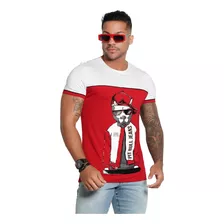 Camiseta Masculina Pit Bull Manga Curta - 80502