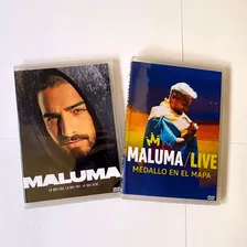 Dvd Maluma Live Medallo En El Mapa Lo Que Era, Lo Que Soy