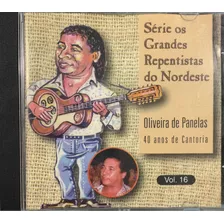 Cd Oliveira De Panelas - 40 Anos De Cantoria