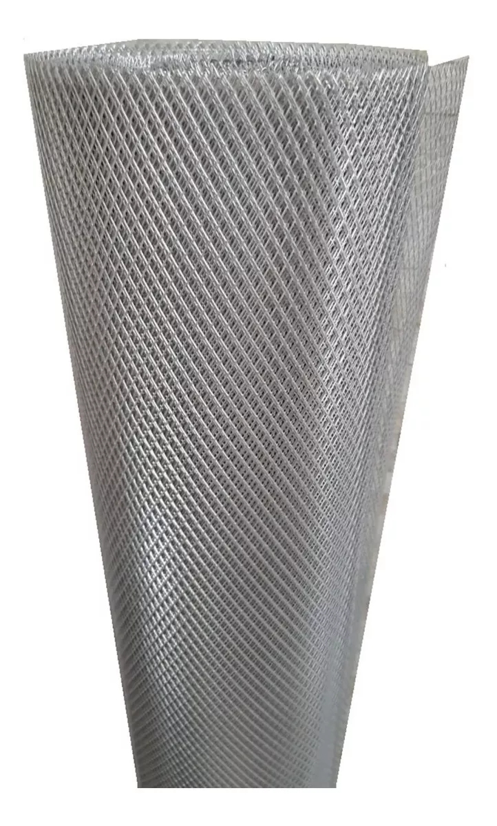 Tela De Alumínio Expandido 20cm X 100cm, Grade Tuning 