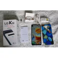 Celular LG K61 128 Gb 4gb Ram Branco - Semi Novo 100%