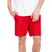 Short Aeropostale Masculino D'água Swimwear A87/ny Vermelho