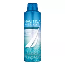 Spray Corporal Desodorizante Nautica Oceans Pacific Coast 18