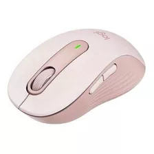 Mouse Inalámbrico Logitech Signature M650 Medium Rosa