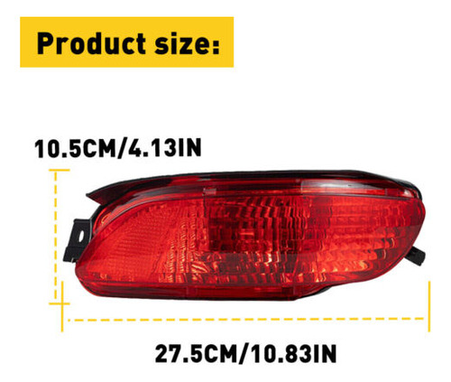 For Lexus Rx350 2007 2008 2009 Rear Right Side Red Bumpe Ggg Foto 6