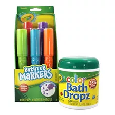 Crayola Marcadores De Baera Y Gotas De Bao De Color Crayola,
