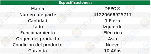 Faro Izq Elctrico P/halog Mercedes-benz C320 01 Al 02 Depo Foto 4