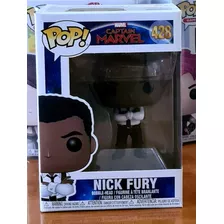 Funko Pop Nick Fury 438, Captain Marvel.