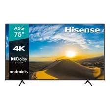 Smart Tv Portátil Hisense A6g Series 75a6g Ips Android Tv 4k 75 100v/240v
