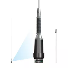 Antena Móvel Px C/ Mola Steelbras- Ap0190 + Suporte Ap1733