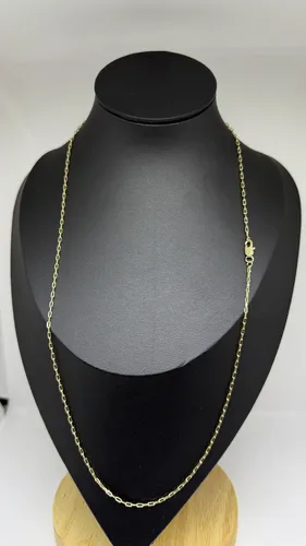 Cadena Forcet 2mm Enchapada En Oro 18k Calidad Premium Dorado 9