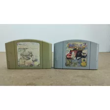 Lote 2 Juegos Nintendo 64 Tetrisphere Y Rush 2