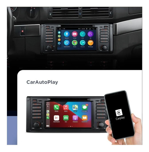 Estereo Android Car Play Bmw Serie 5 Serie 7 Dvd Gps Radio Foto 3
