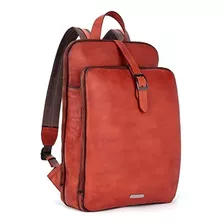 Cluci Mochila Para Mujer Monedero De Cuero Genuino Mochila P