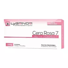 Cera 7 Rosa C/18 Lâminas - Lysanda Original