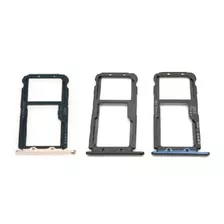 Bandeja Porta Sim Card Huawei Mate 20 Lite Negro Dorado Azul
