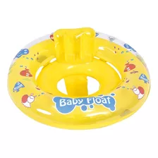 Aro Salvavidas Asiento Flotador Bebe Inflable Pilteta Niño Color Amarillo