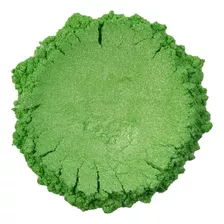 Pigmento Natural Mica Polvo Verde Manzana Intenso 140 G