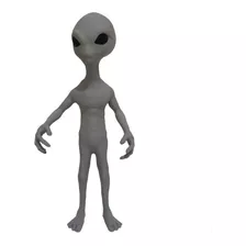 Alienígena Extraterrestre Cinza Grey 29cm