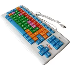 Teclado Expandido Multicolorido - Abnt2