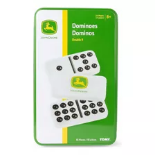 John Deere Dominó Juego De Mesa Doble 9 Set - 47284 