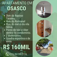 Apartamento Em Osasco 4km Do Rodoanel, 2km Da Raposo Tavares