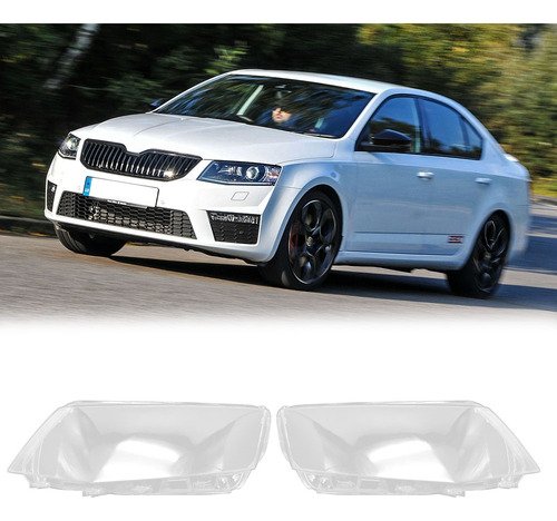 Para Skoda Octavia 2015, 2016, 2017, Faro Derecho, Carcasa T Foto 3