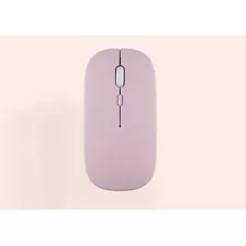 Mouse Inalámbrico Recargable Bluetooth Silencioso Color Rosa
