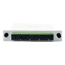 Splitters Box Óptico Modular Plc 1x8 Sc Apc Com Conector