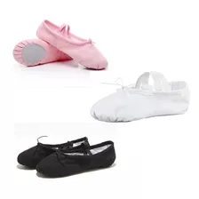 Zapatilla Ballet Baile Lona Negra Danza - Tuproductouy