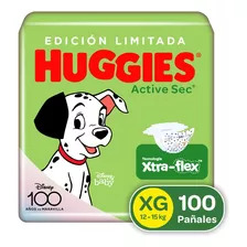 Pañales Huggies Activ Sec4 100u - - Unidad a $1239