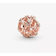 Charm Pandora Openwork Star Constelaciones 14k Gold Rose