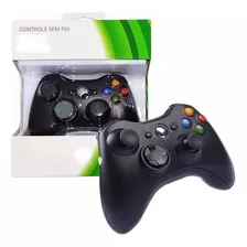Kit 2 Controles Joystick Compatível Xbox 360, Slim Pc S/ Fio
