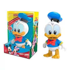 Boneco Pato Donald Disney 27cm Turma Do Mickey Vinil Líder