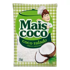 Coco Ralado Umido E Adoçado Mais Coco - 1kg